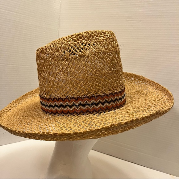 Vintage Resistol Stagecoach Straw Cowboy Hat Size 6-3/4 - Picture 4 of 12